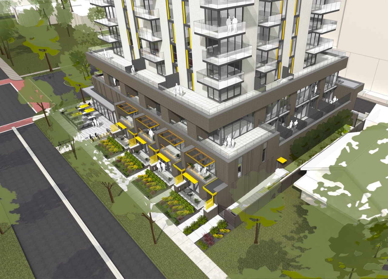 retail and townhome base.