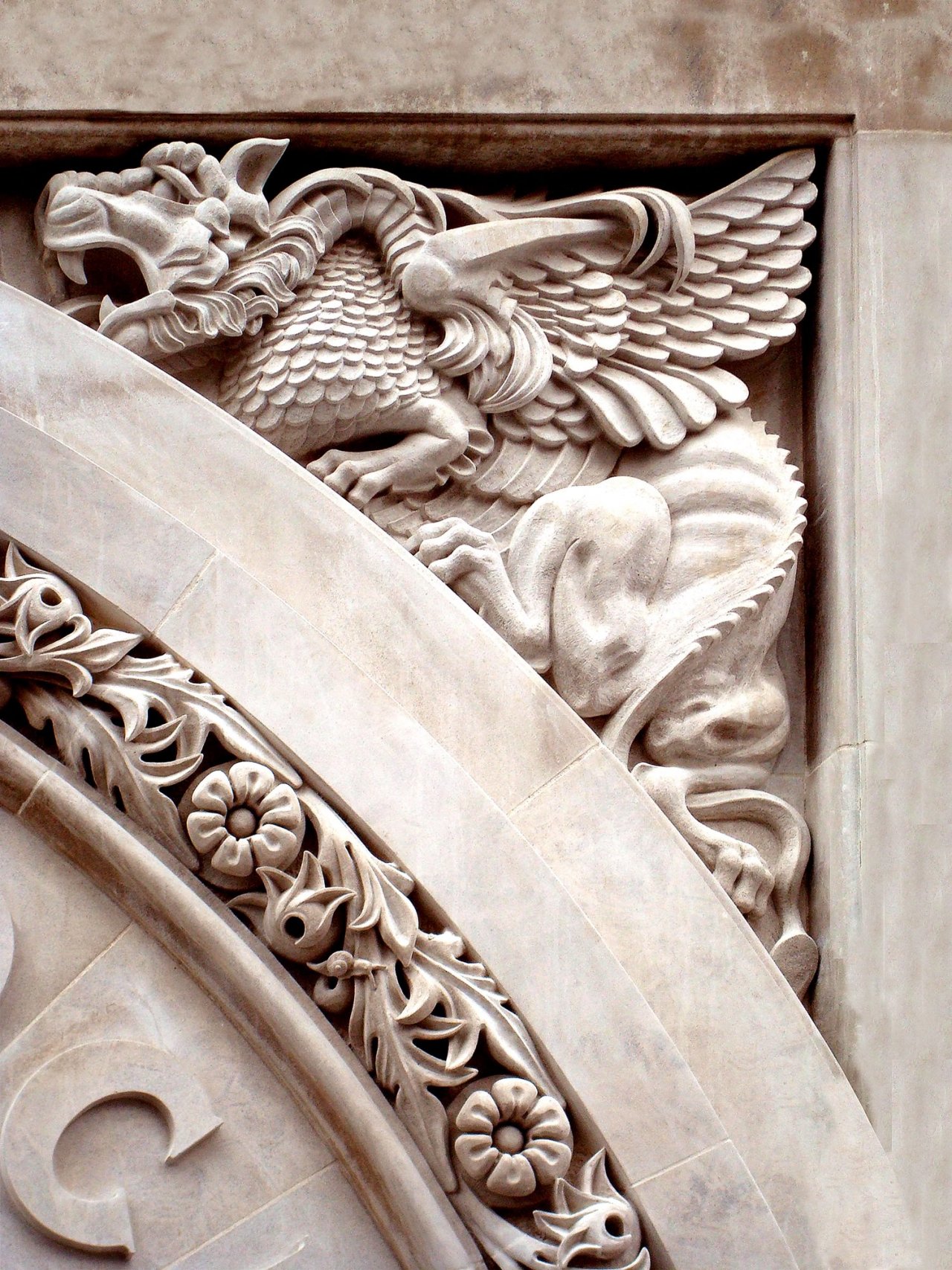 archway detail.